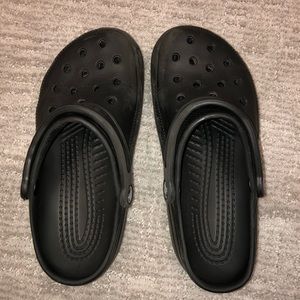 Black Crocs